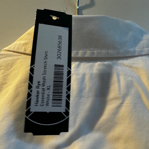 NWT Hawker Rye white button down XL - Picture 4 of 7